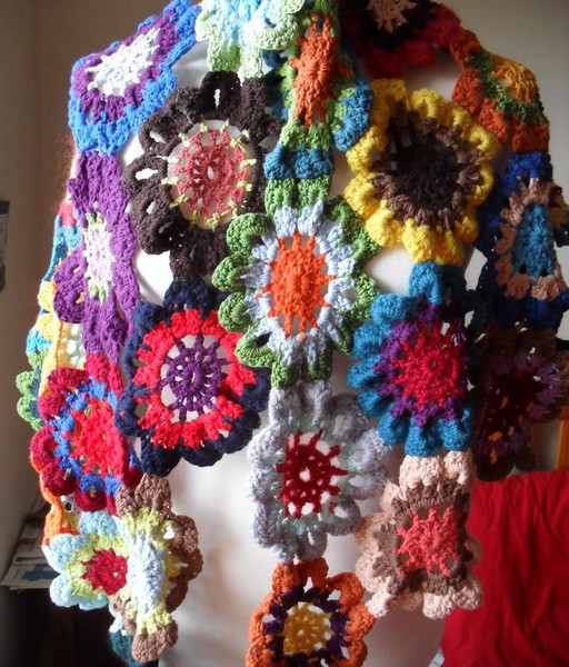 Crochet-Japanese-Flower-Shawl