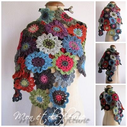 Crochet-Japanese-Flower-scarf-2