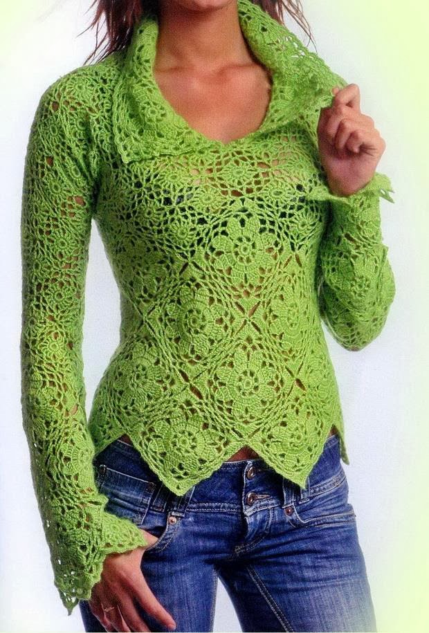 sueter-verde-para-tejer-al-crochet-1