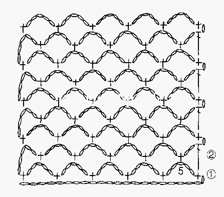 poncho-tejido-en-crochet-con-cuadros-1